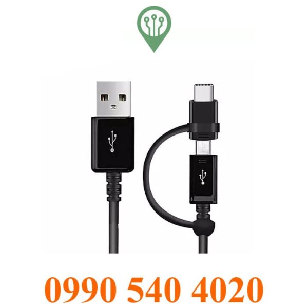 Samsung USB to MicroUSB USB-C conversion cable model EP-DG930DWEGWW