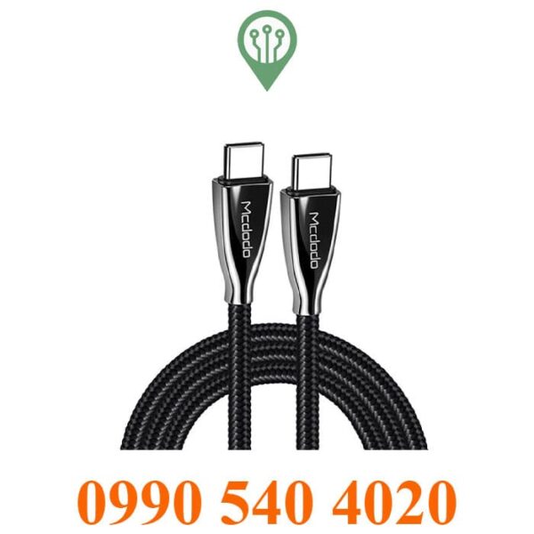 1.5 meter charging cable USB-C to USB-C Mac Dodo model CA-5890