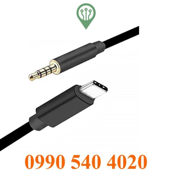 1 meter AUX to USB-C conversion cable from JFUSE model AX-45