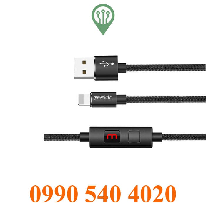 Converting a 1.2 meter USB cable to Yesido CA46 Lightning