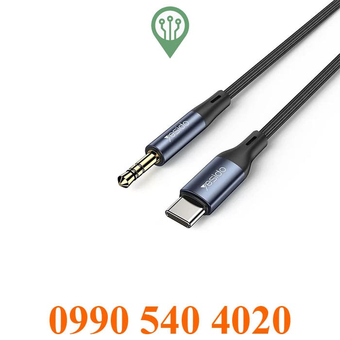 1 meter USB-C to AUX conversion cable YAU-36 model