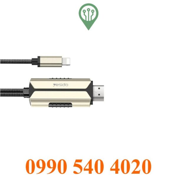 2 meter HDMI to Lightning Yesido HDTV ADAPTER HM13 cable