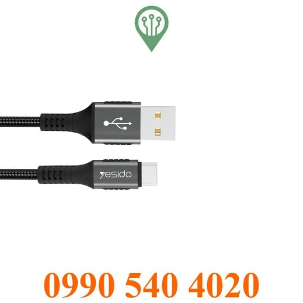 1.2 meter USB to USB-C conversion cable Yesido model Ca36