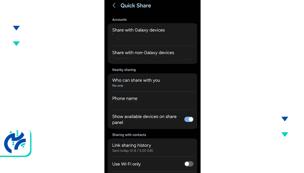 انتقال اطلاعات از طریق Quick Share؛ بهترین قابلیت سامسونگ برای جابجایی فایل‌ها